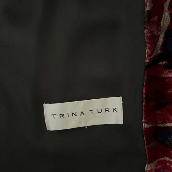 Crushed Velvet Kimono Jacket Trina Turk Luxe Plush Agave Exclusive XS / S - Picture 11 of 15